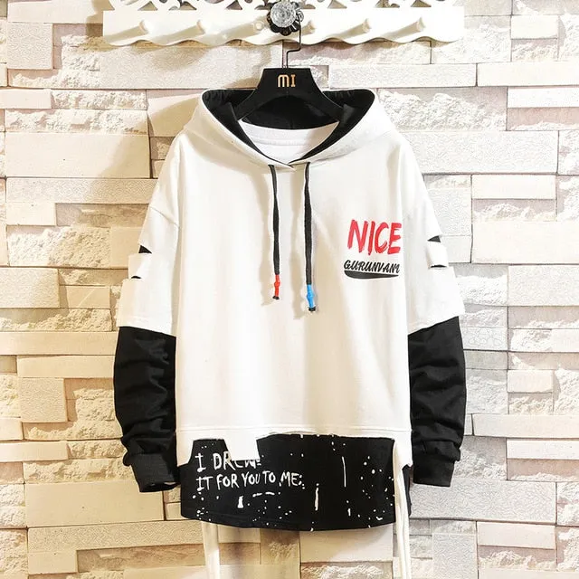Thick Fleece Hoodies  Men