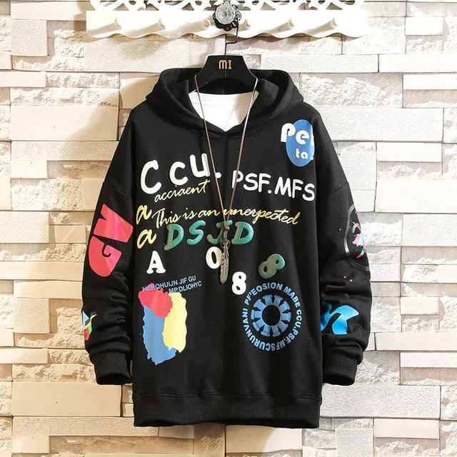 Thick Fleece Hoodies  Men