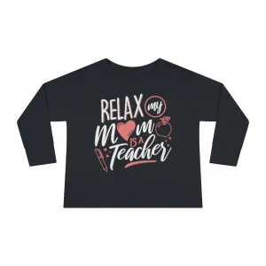 Toddler's "Relax" Long Sleeve T-shirt