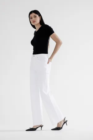 Toronto High Rise Wide Leg Denim