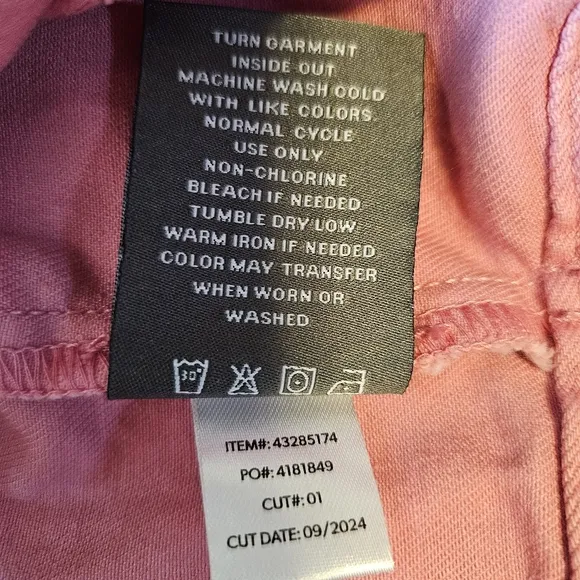 Torrid Vintage Stretch Denim Trucker Jacket Wild Rose Pink 1X