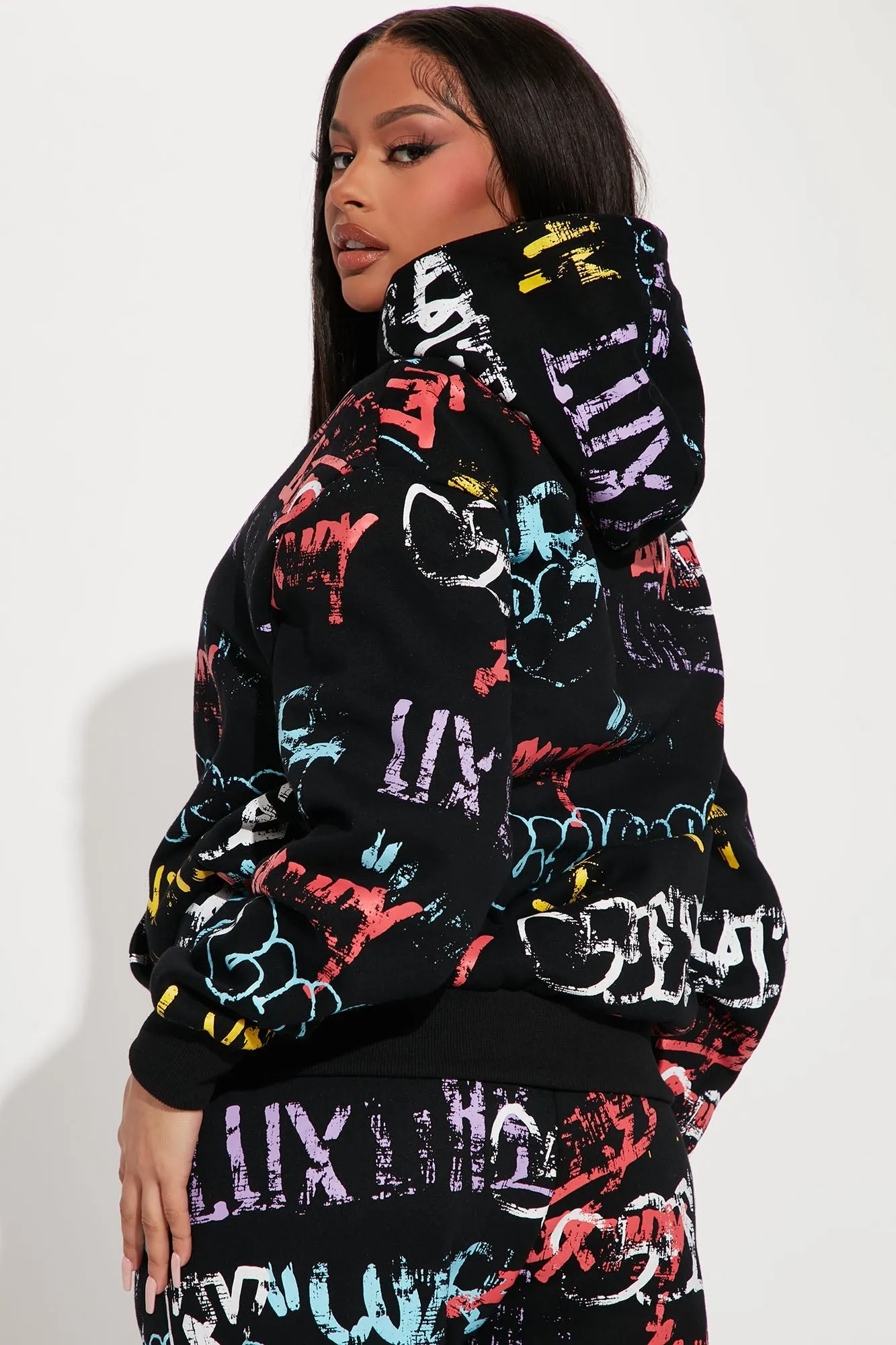 Tough Act To Follow Hoodie - Black