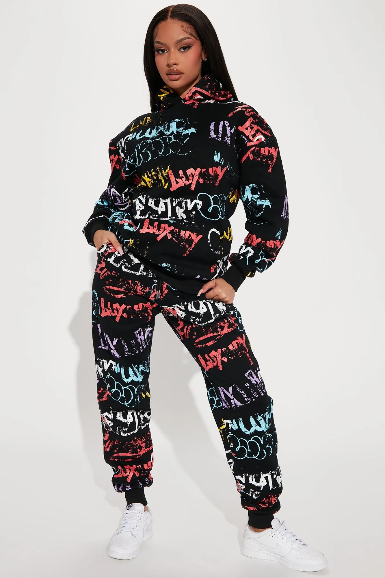 Tough Act To Follow Hoodie - Black