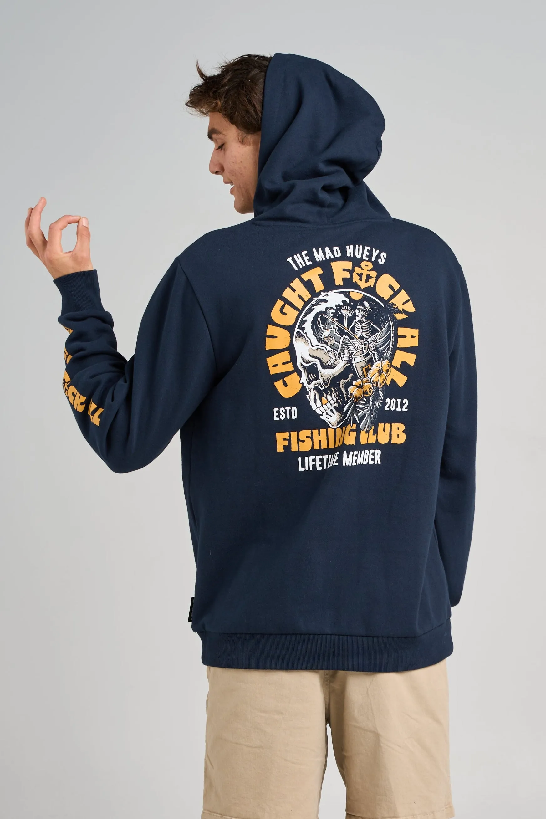 Tropic Caught Fk All Fishing Hooded Pullover