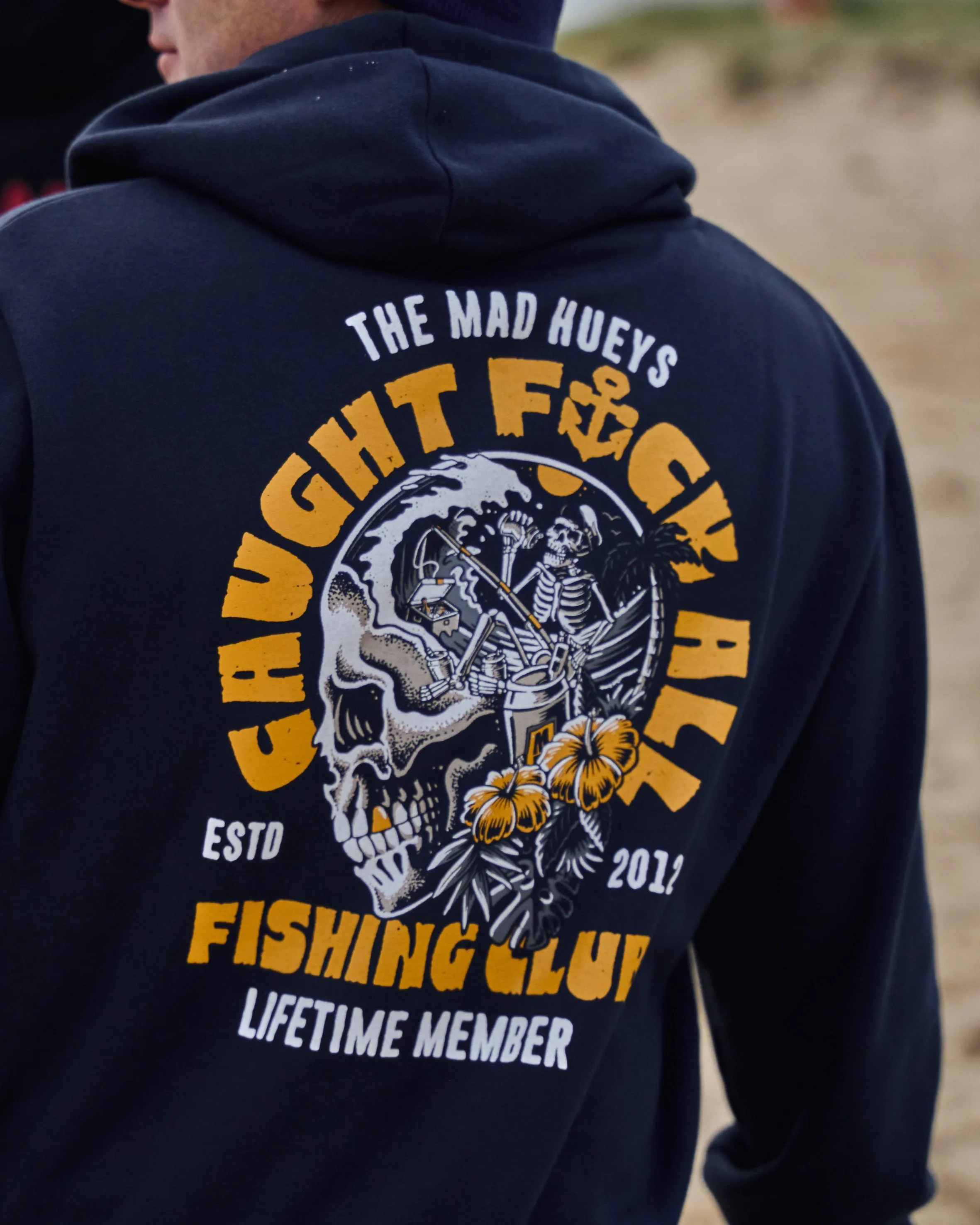 Tropic Caught Fk All Fishing Hooded Pullover