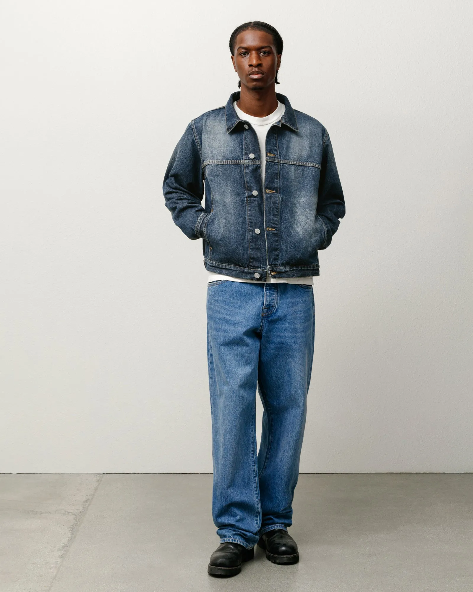 TRUCKER JACKET VINTAGE DENIM