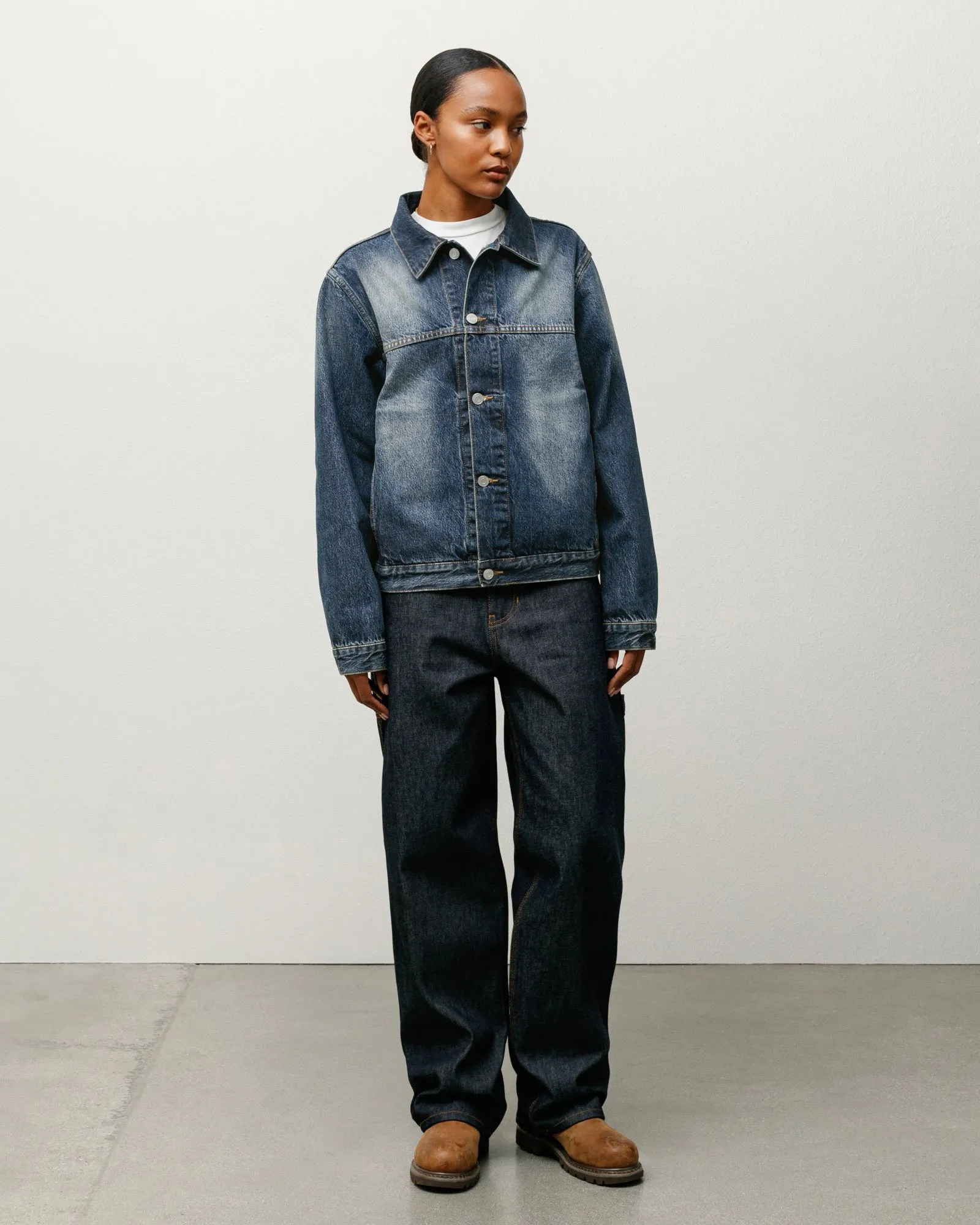 TRUCKER JACKET VINTAGE DENIM