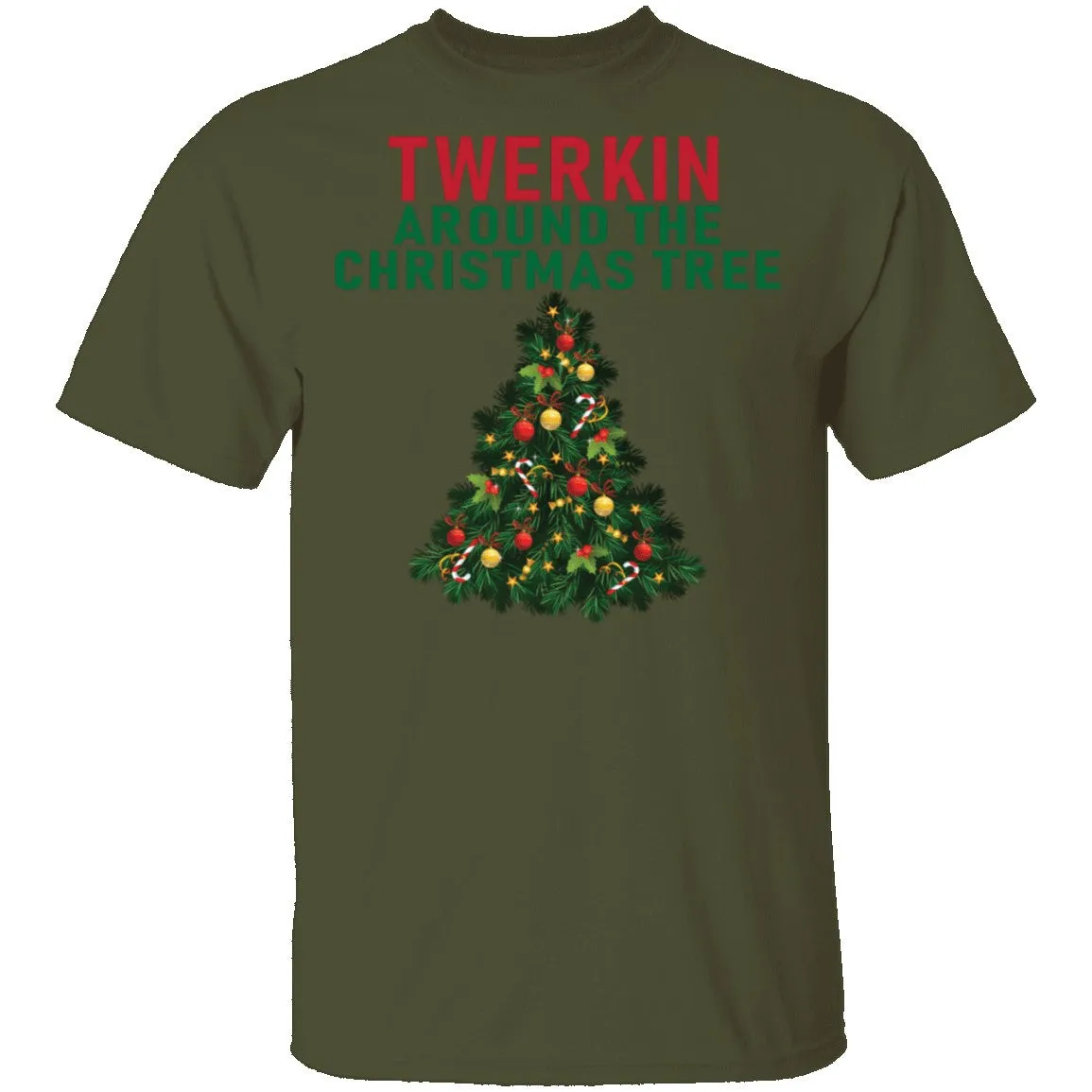 Twerkin Around The Christmas Tree T-Shirt