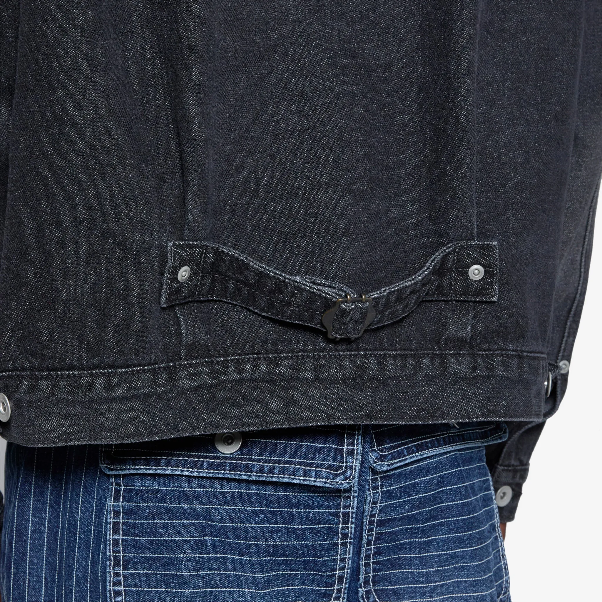 Type-1 Denim Trucker Jacket Black Washed