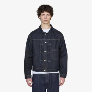 Type-1 Denim Trucker Jacket One Washed