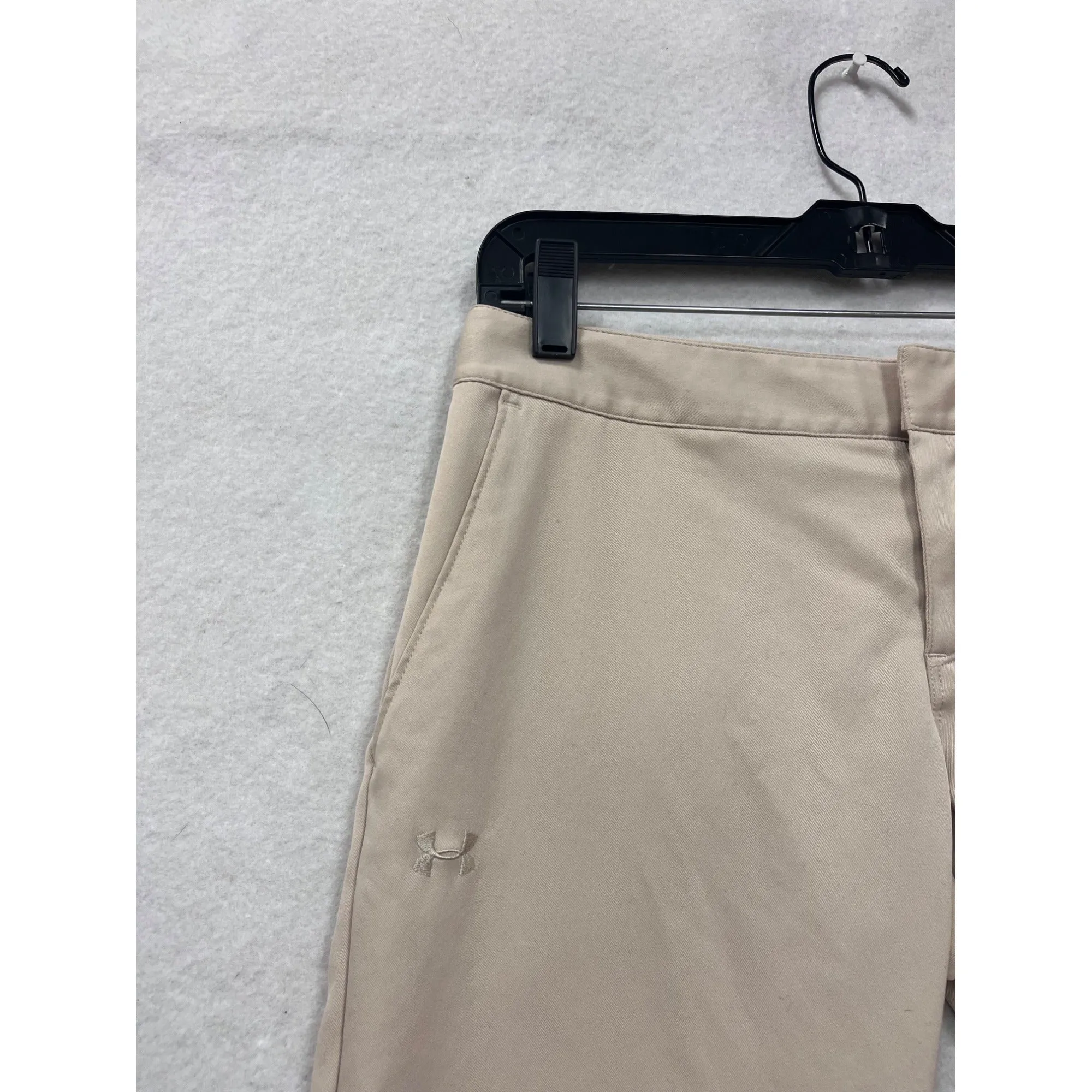 Under Armour Womens Capri Golf Pants Beige Size 2 #6623