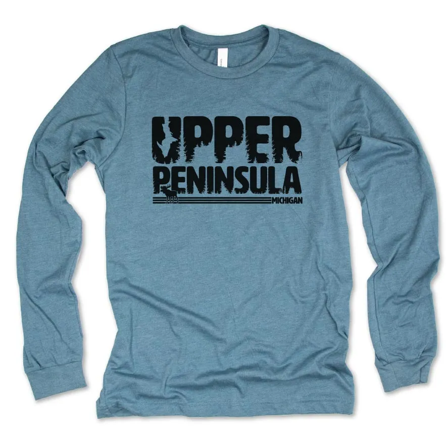 Upper Peninsula long sleeve tee