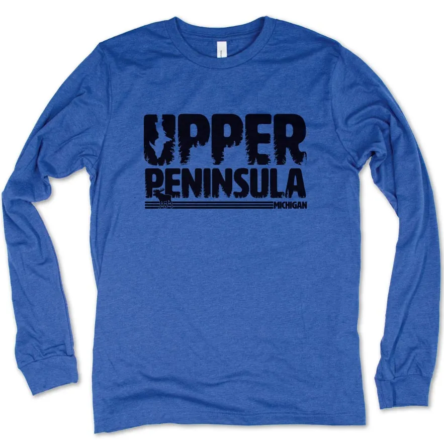 Upper Peninsula long sleeve tee
