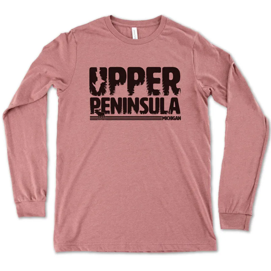 Upper Peninsula long sleeve tee