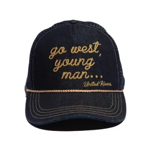 UR "GO WEST, YOUNG MAN..." TRUCKER HAT
