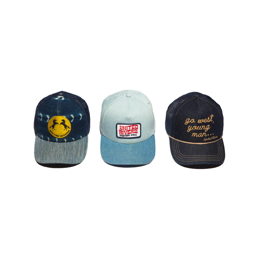 UR "GO WEST, YOUNG MAN..." TRUCKER HAT