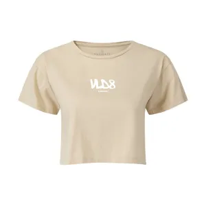 Validate Jump Crop T-shirt Nude