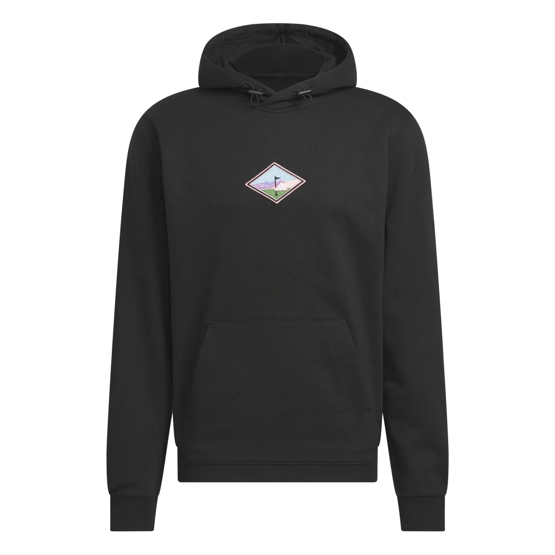 Versatile Tech Graphic Hoodie Black