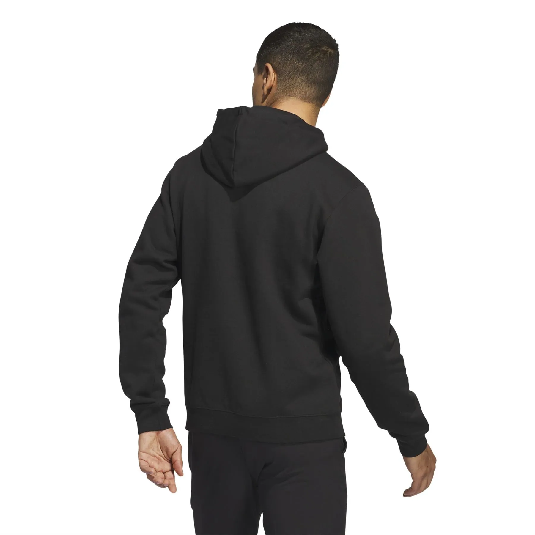 Versatile Tech Graphic Hoodie Black