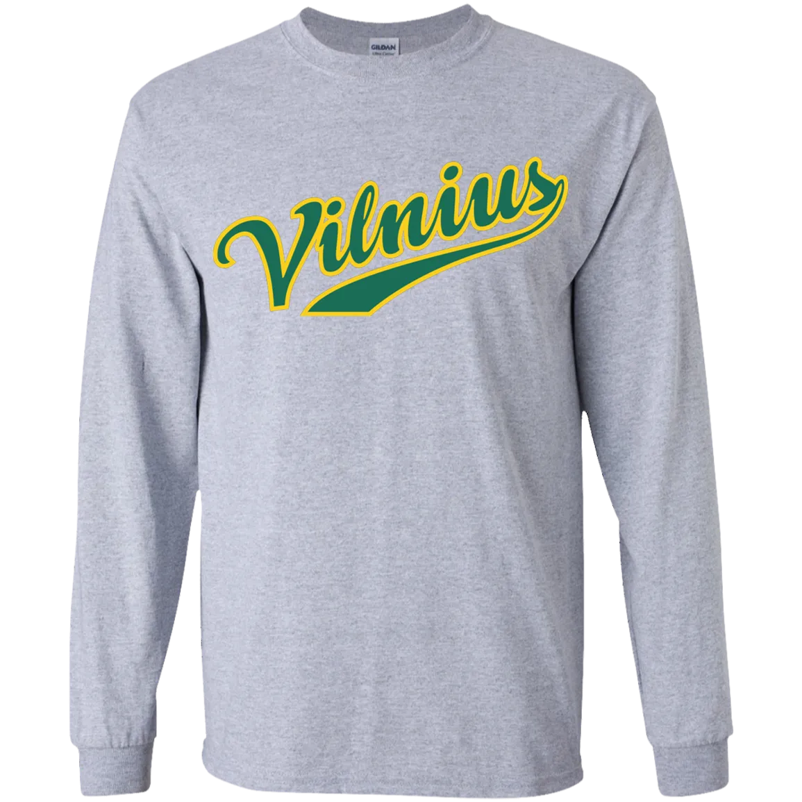 Vilnius - Boys Youth Classic Long Sleeve T-Shirt