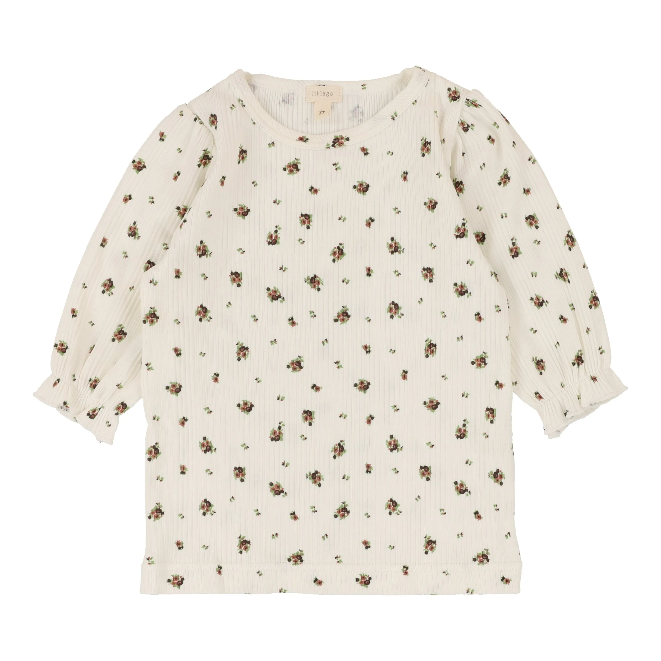 Vintage dark floral long sleeve tee by Lil Leggs