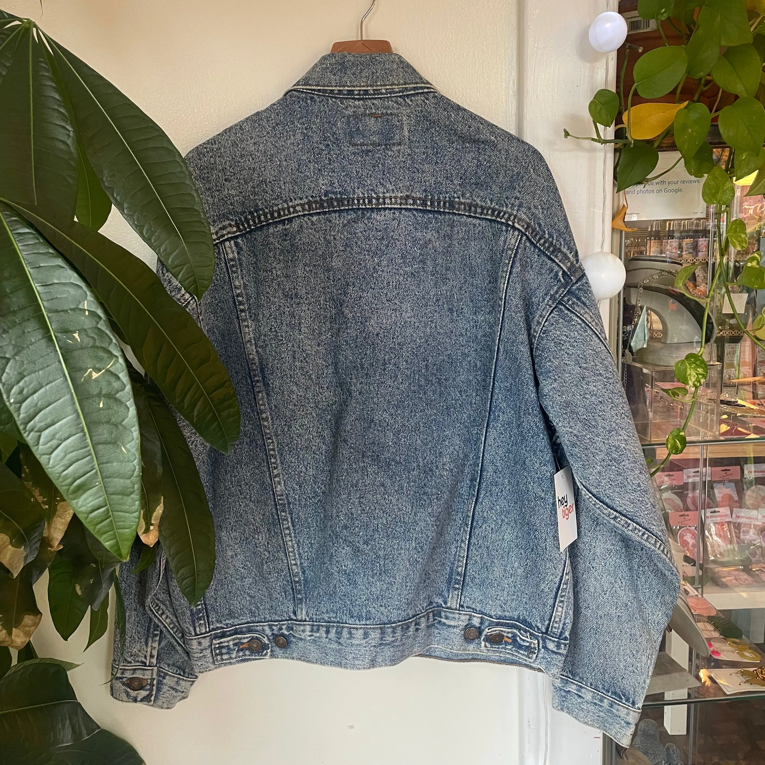 Vintage Unisex 90s Levis Red Tab Denim Trucker jacket // Size Large // Made in USA (HT2420)