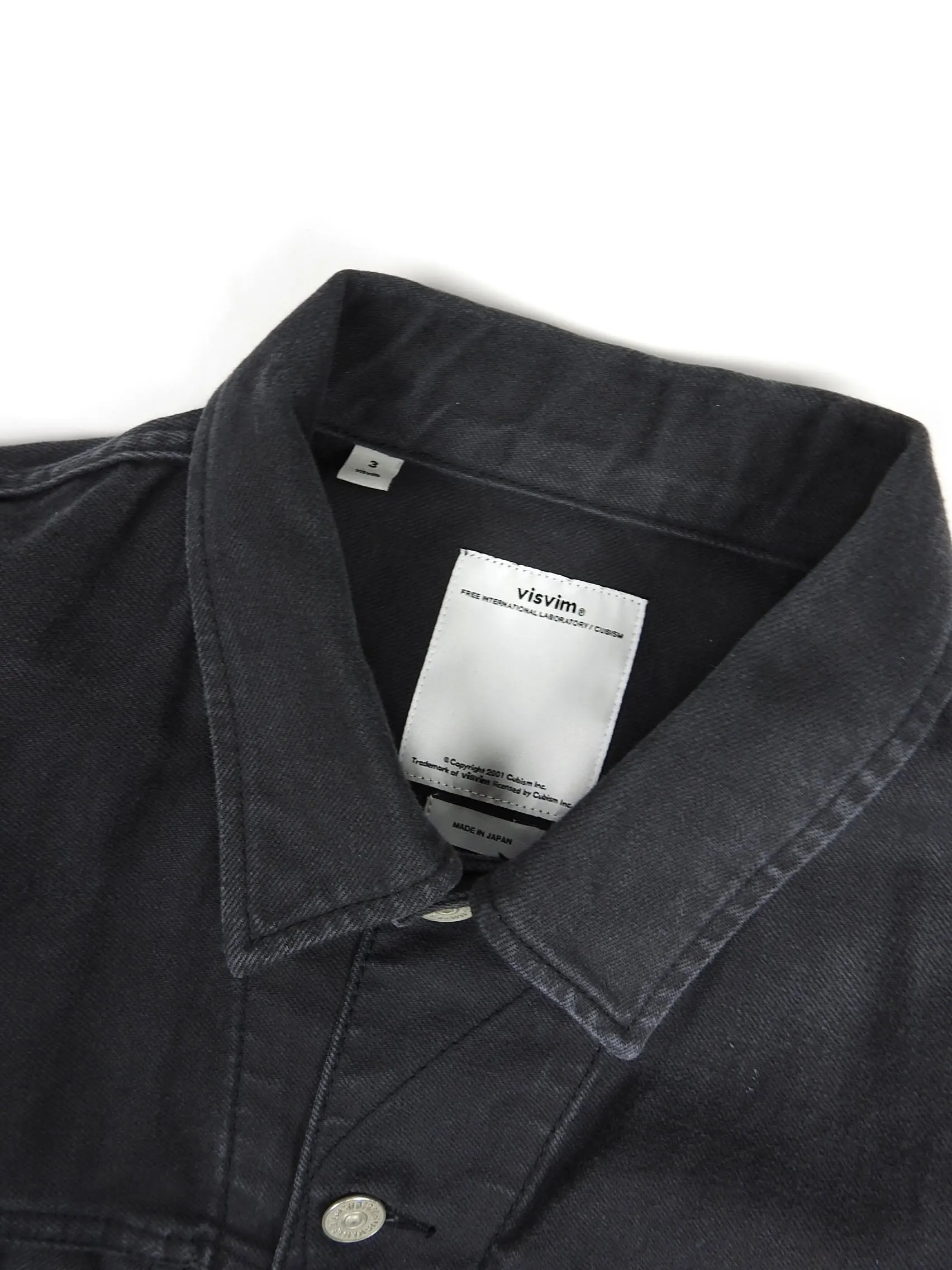 Visvim Denim Trucker Jacker Size 3