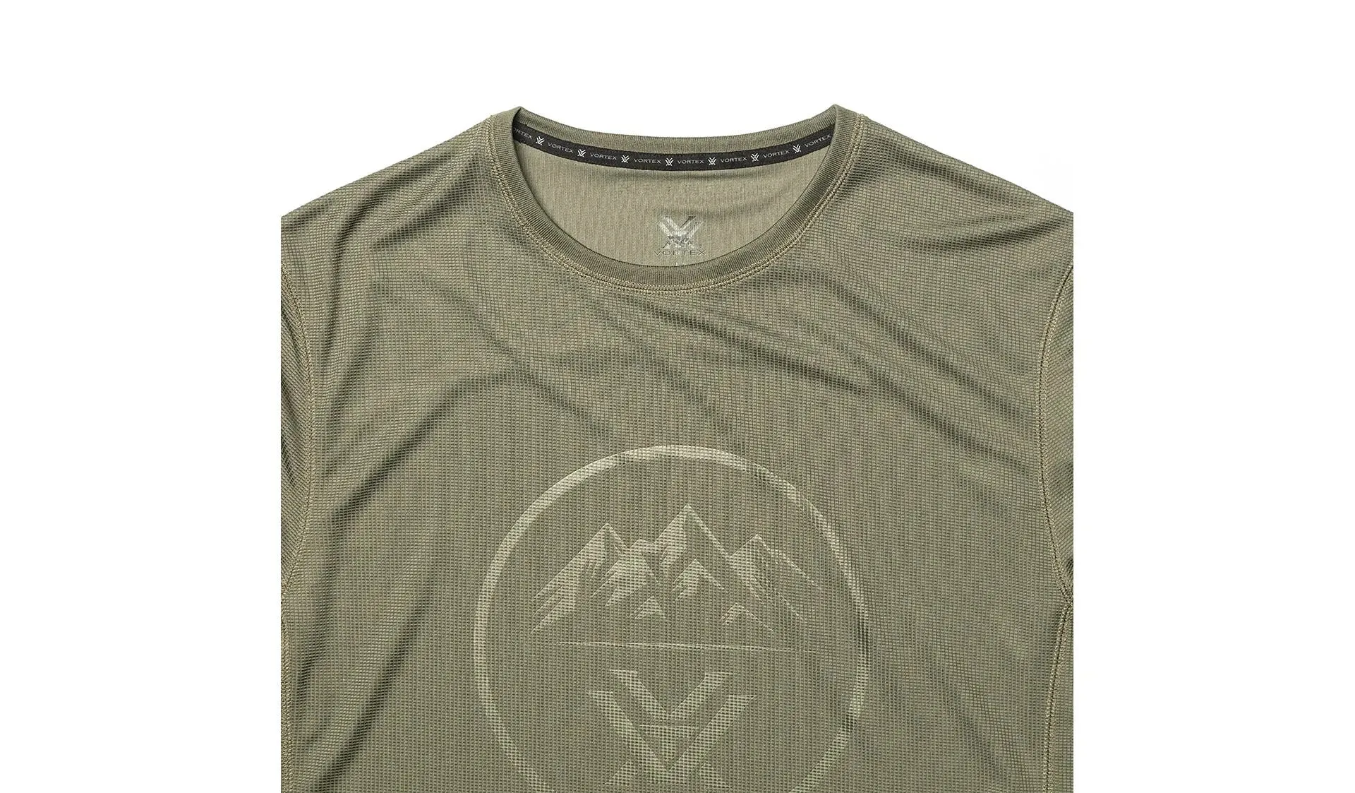 Vortex Optics Three Peaks Performance Grid Men Long Sleeve Shirt