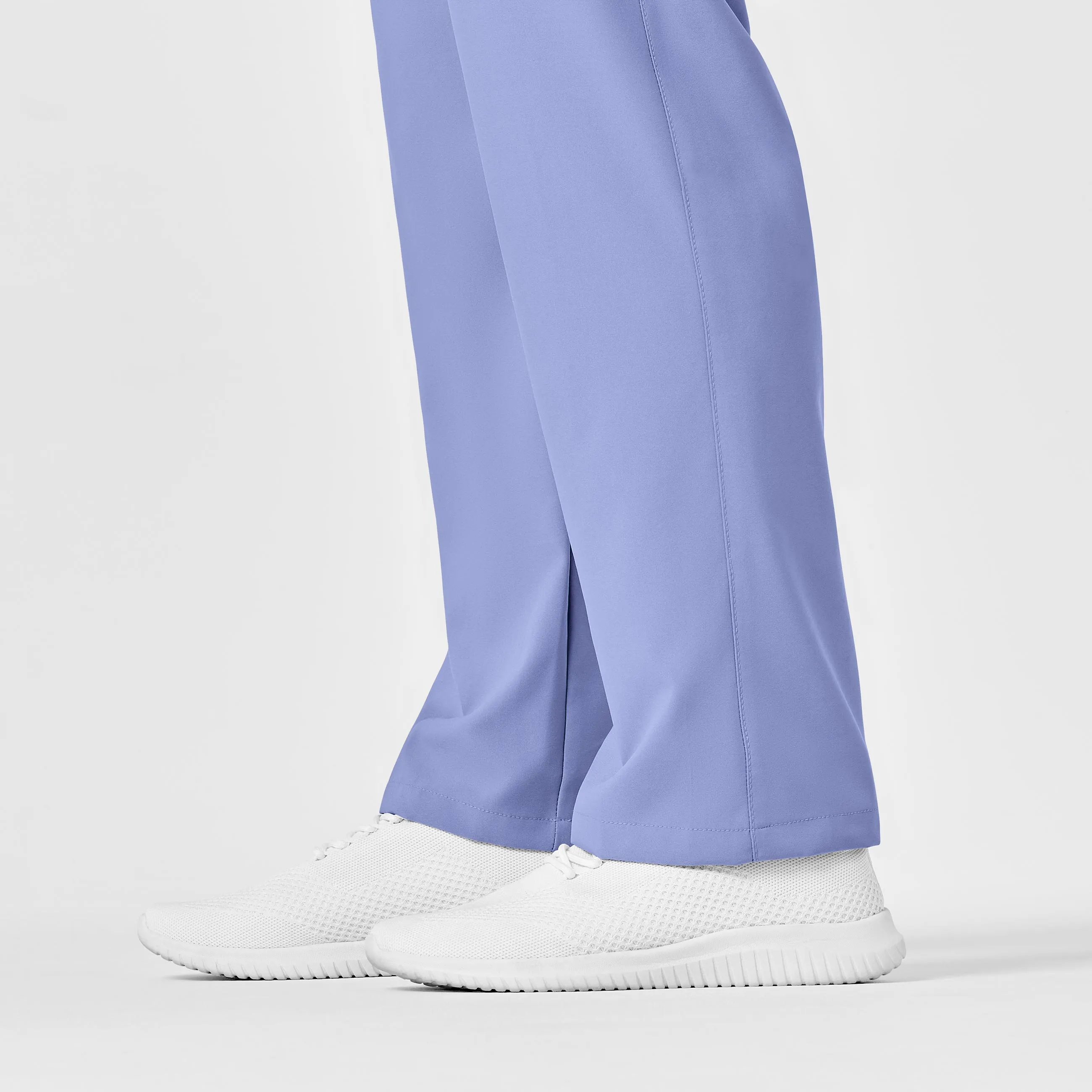 W123 5855 Unisex Multi-Cargo Scrub Pants Ceil Blue