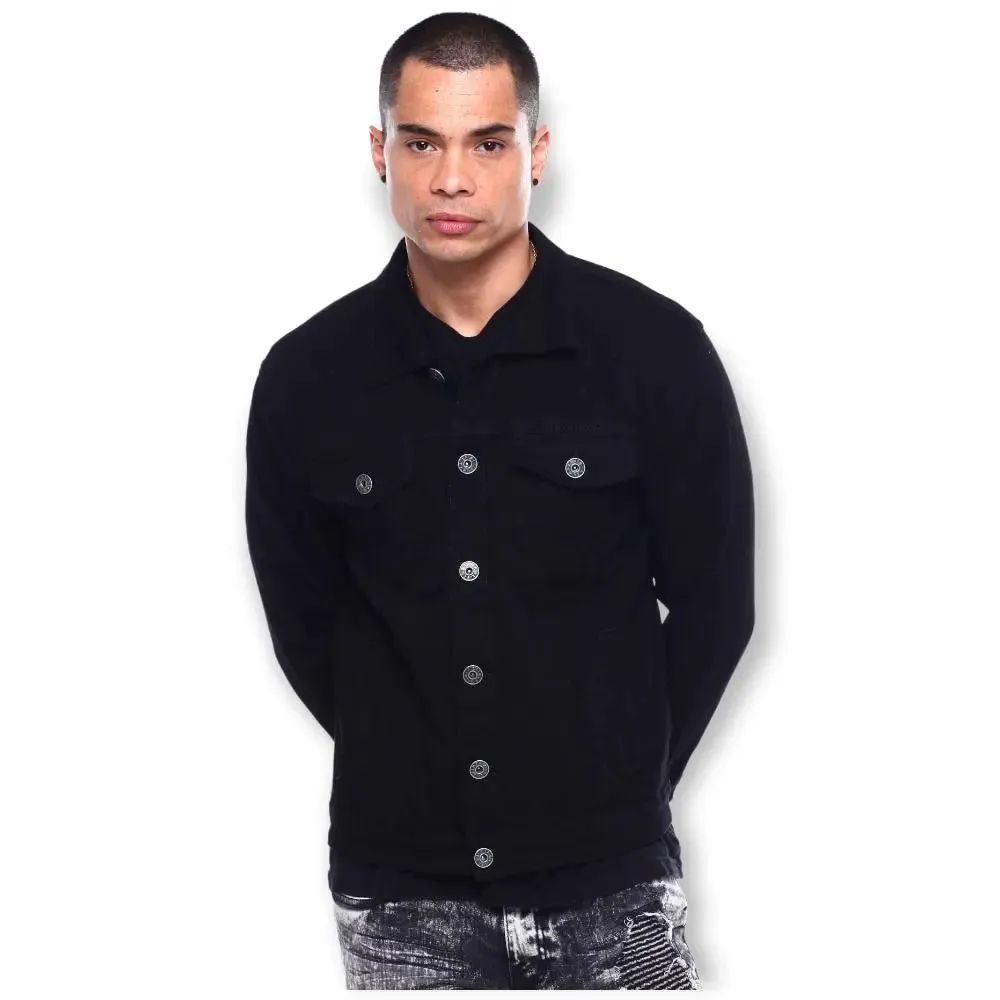 WaiMea Boys Black Trucker Jacket (Black)
