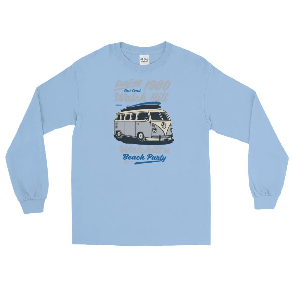 Watchill'n 'Beach Party' - Long-Sleeve T-Shirt (Lavender)