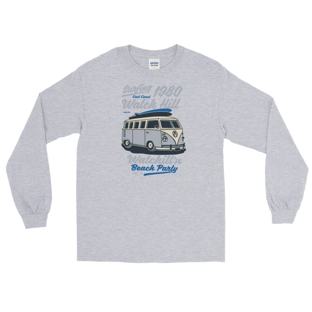 Watchill'n 'Beach Party' - Long-Sleeve T-Shirt (Lavender)