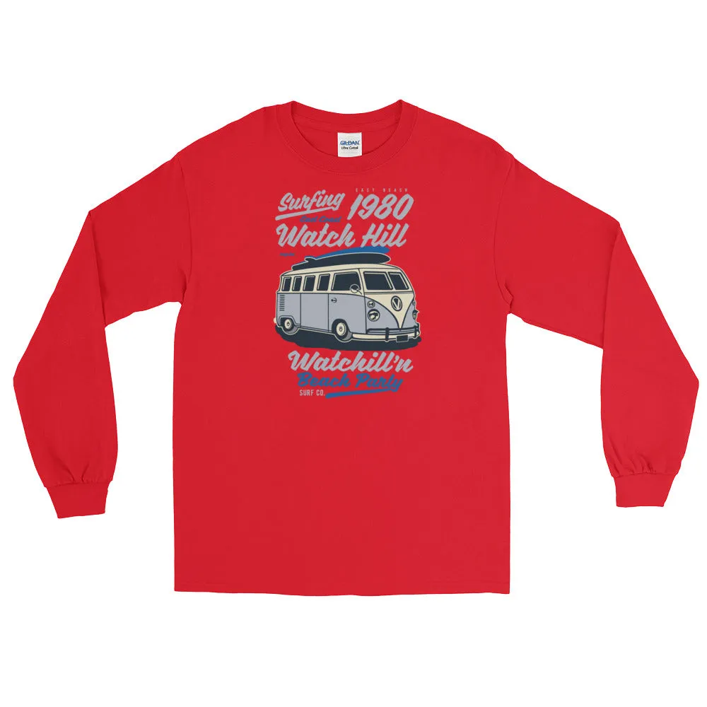 Watchill'n 'Beach Party' - Long-Sleeve T-Shirt (Lavender)