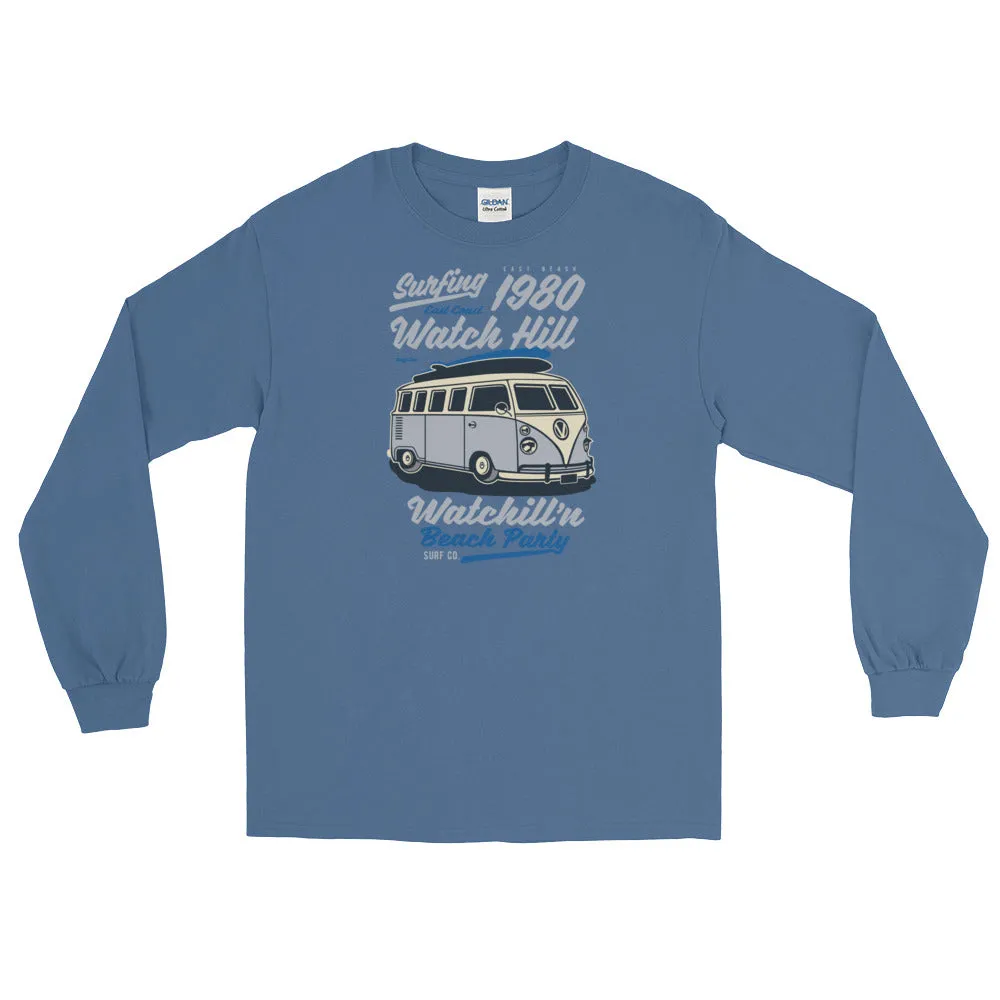 Watchill'n 'Beach Party' - Long-Sleeve T-Shirt (Lavender)