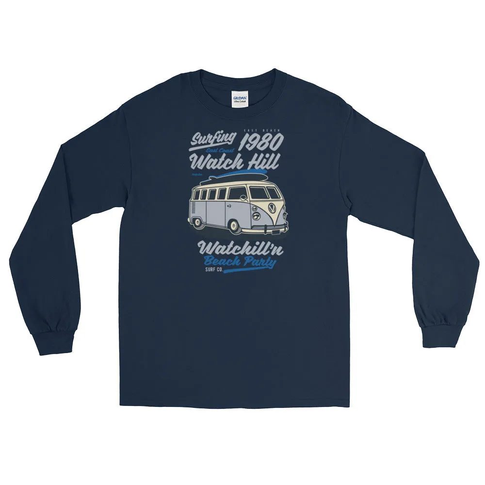 Watchill'n 'Beach Party' - Long-Sleeve T-Shirt (Lavender)