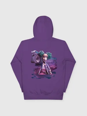 Wendell & Wild Kat Premium Unisex Hoodie [Purple]
