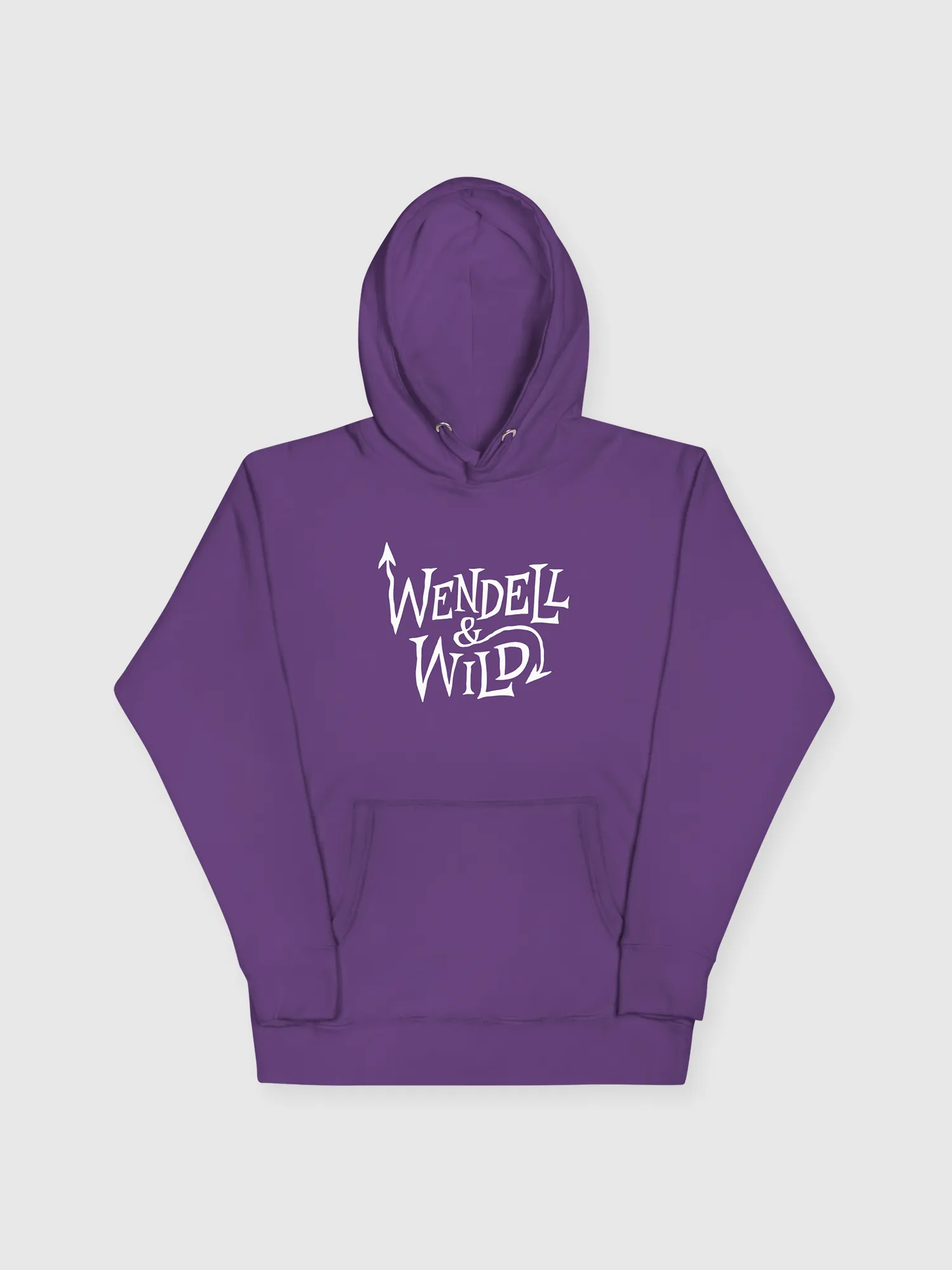 Wendell & Wild Kat Premium Unisex Hoodie [Purple]
