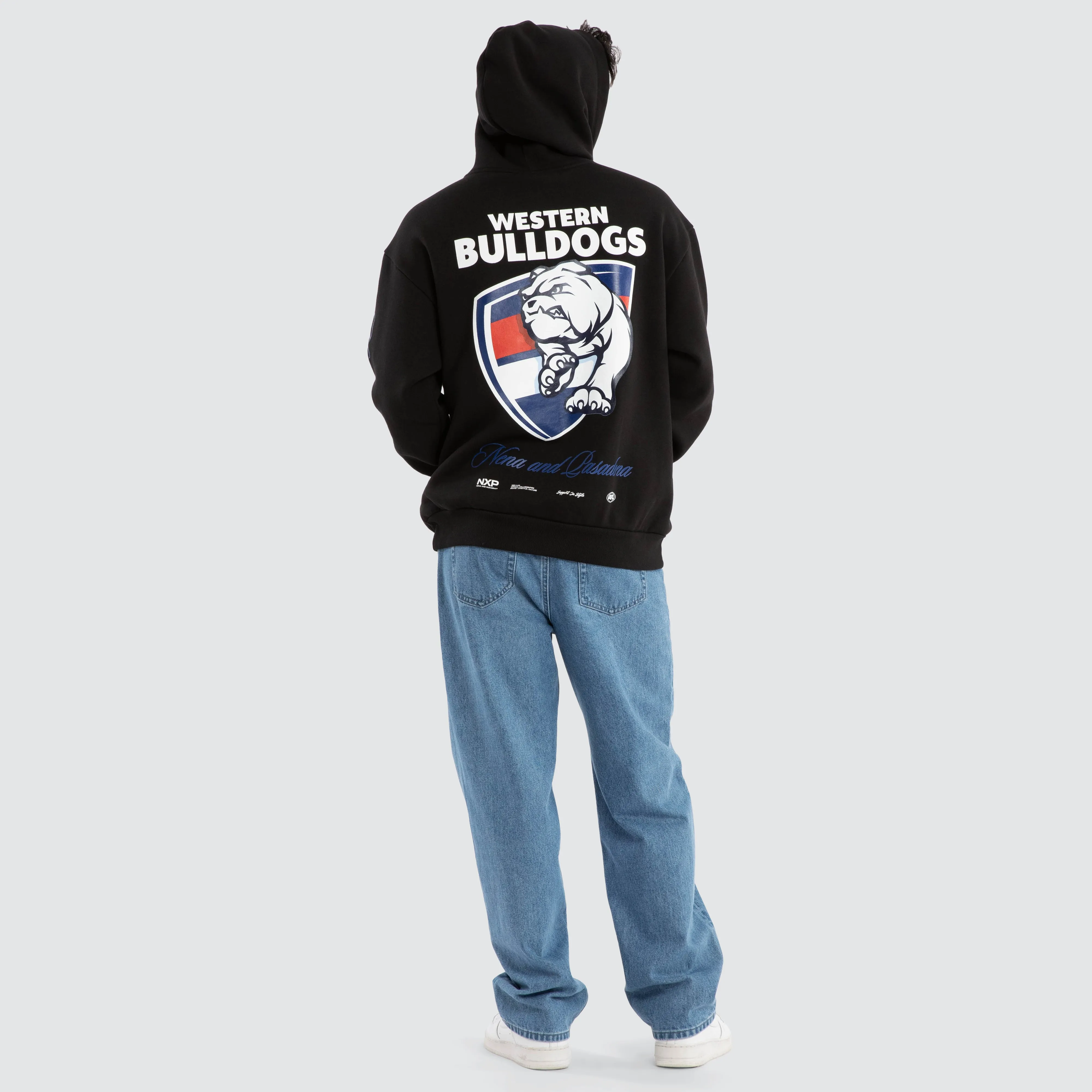Western Bulldogs AFL Season Hoodie Jet Black