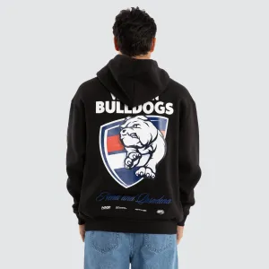 Western Bulldogs AFL Season Hoodie Jet Black