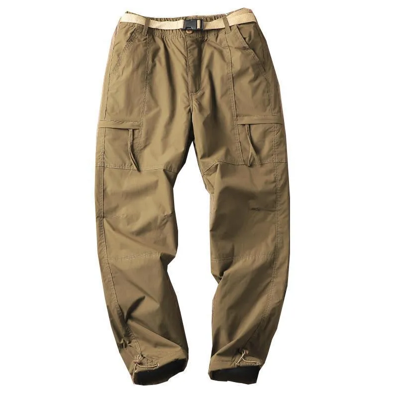 Windproof Waterproof Fleece-Lined Outdoor Hiking Pants
