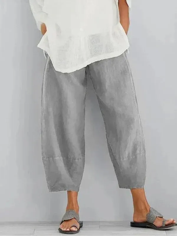 Women's linen casual pants
