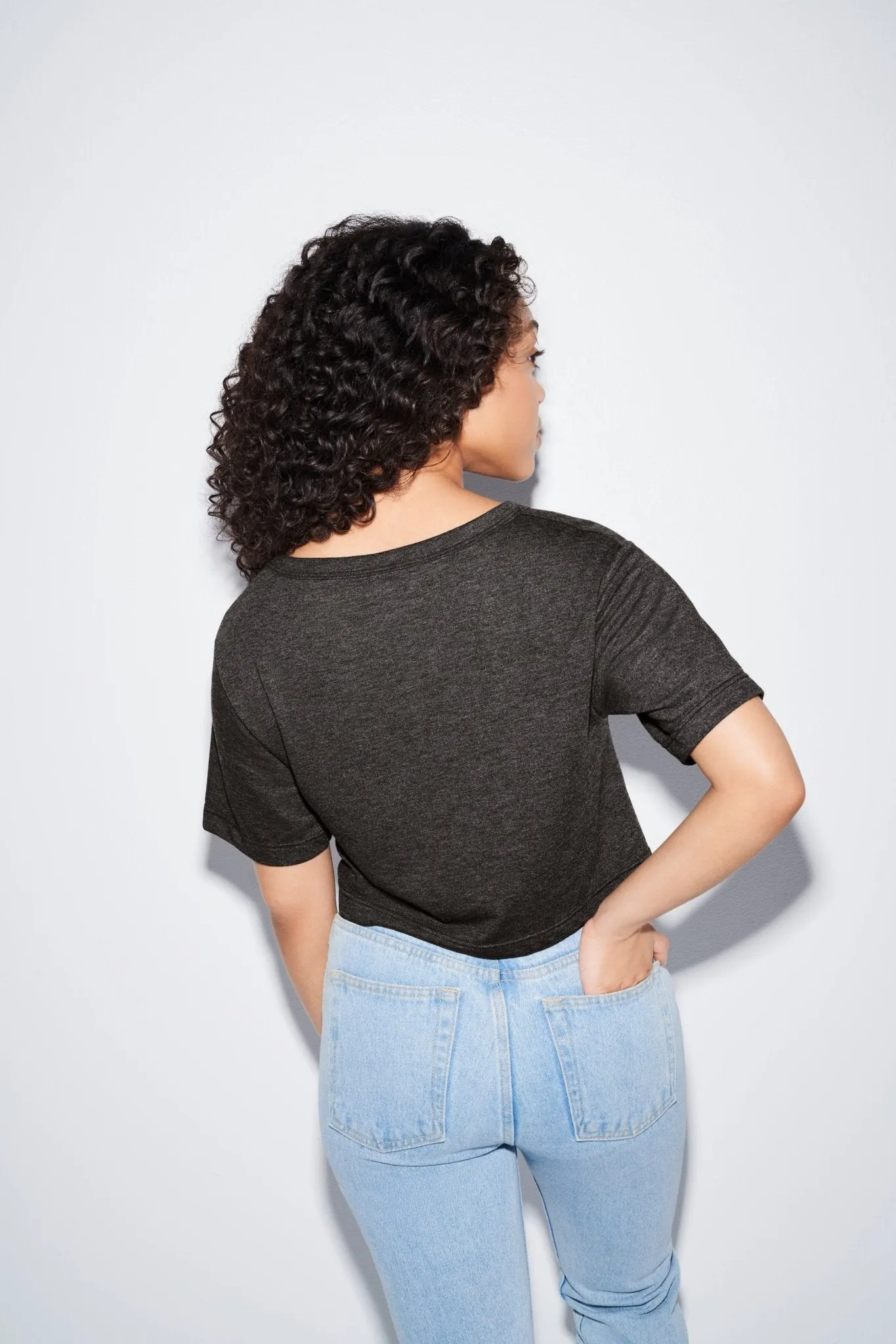 Women's Tri-Blend Cropped Scrimmage T-Shirt