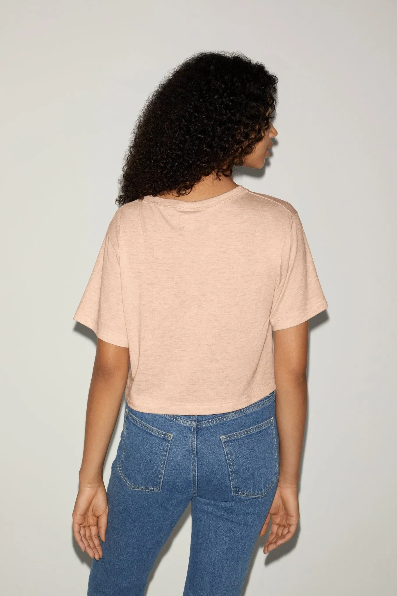 Women's Tri-Blend Cropped Scrimmage T-Shirt