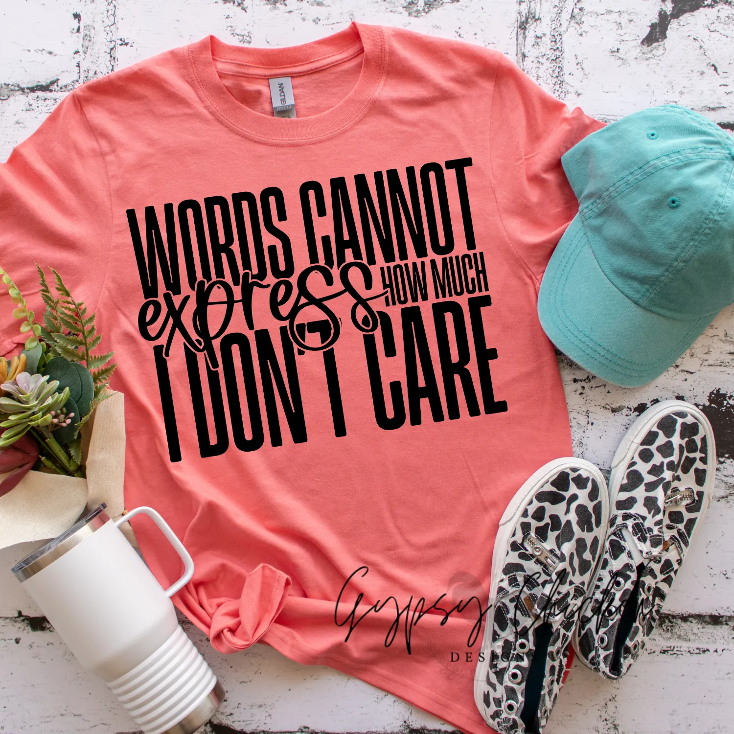 Words Cannot Express How Much I Don't Care
