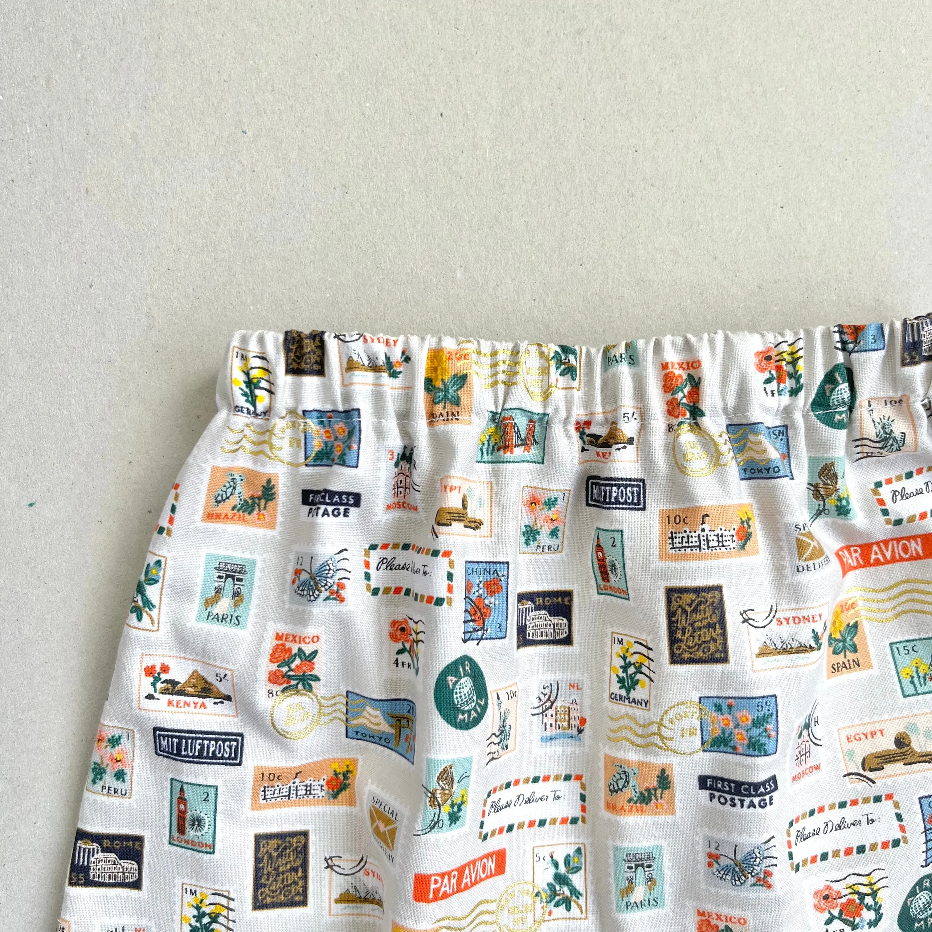 WORLD TRAVELLER HAREM TROUSERS in STONE