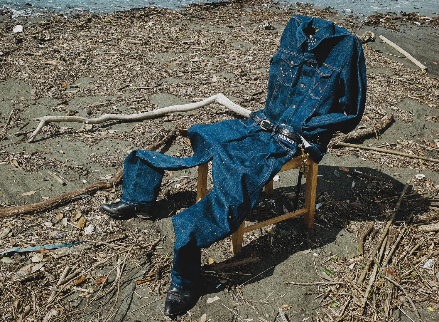 Wrangler×BADWAY　denim JK