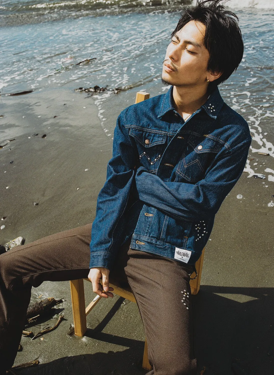 Wrangler×BADWAY　denim JK