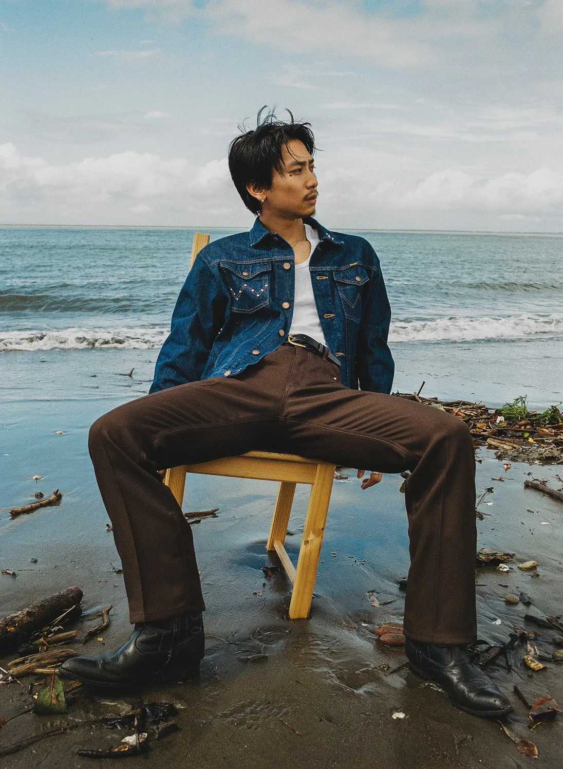 Wrangler×BADWAY　denim JK