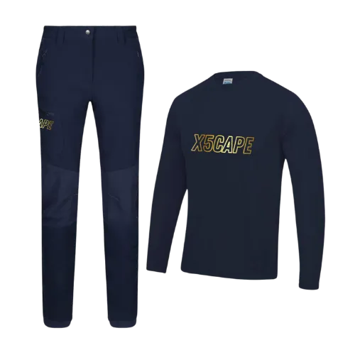 X5CAPE 24k Horizon Enduro Mountain Bike Kit - Navy