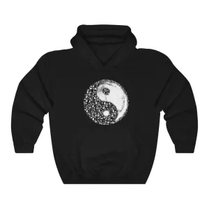 Yin Yang Tree Of Life Hooded Sweatshirt